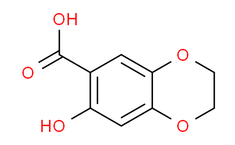 CAS No. 197584-99-9, 7-hydroxy-2,3-dihydrobenzo[b][1,4]dioxine-6-carboxylic acid