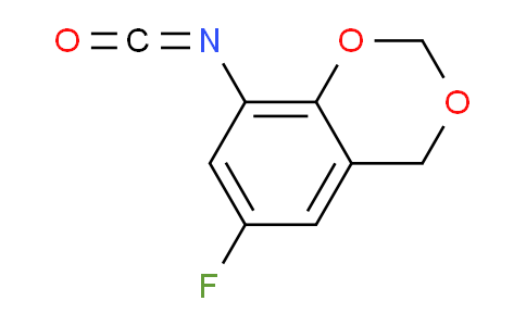 CAS No. 321309-30-2, 6-fluoro-8-isocyanato-4H-benzo[d][1,3]dioxine