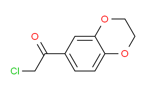 CAS No. 93439-37-3, 2-Chloro-1-(2,3-dihydro-1,4-benzodioxin-6-yl)ethanone