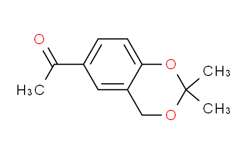 CAS No. 54030-34-1, 1-(2,2-dimethyl-4H-1,3-benzodioxin-6-yl)ethanone