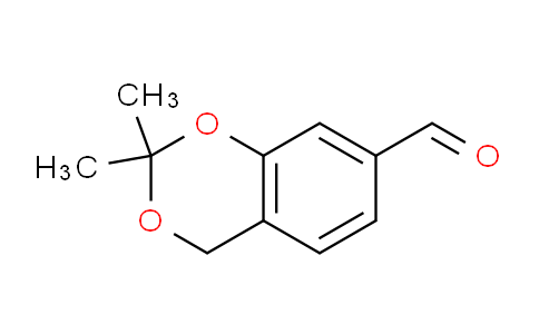 CAS No. 71780-43-3, 2,2-Dimethyl-4H-benzo[d][1,3]dioxine-7-carbaldehyde