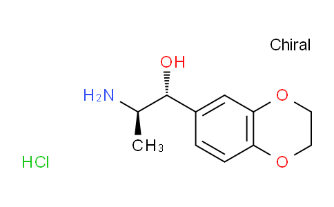 CAS No. 2138320-54-2, (1R,2R)-2-amino-1-(2,3-dihydro-1,4-benzodioxin-6-yl)propan-1-ol;hydrochloride