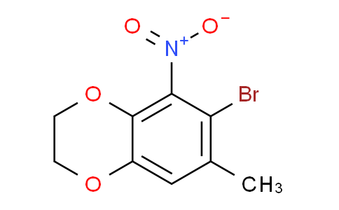 CAS No. 1809036-20-1, 6-bromo-7-methyl-5-nitro-2,3-dihydro-1,4-benzodioxine