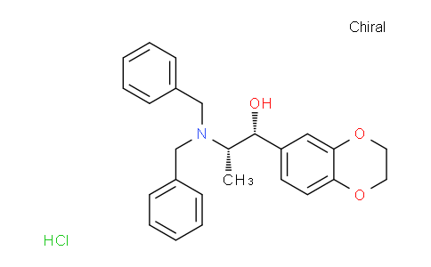 CAS No. 2231248-53-4, (1R,2S)-2-(dibenzylamino)-1-(2,3-dihydro-1,4-benzodioxin-6-yl)propan-1-ol;hydrochloride