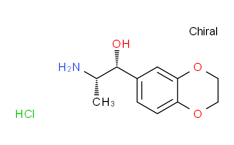 CAS No. 1028459-57-5, (1R,2S)-2-amino-1-(2,3-dihydro-1,4-benzodioxin-6-yl)propan-1-ol;hydrochloride
