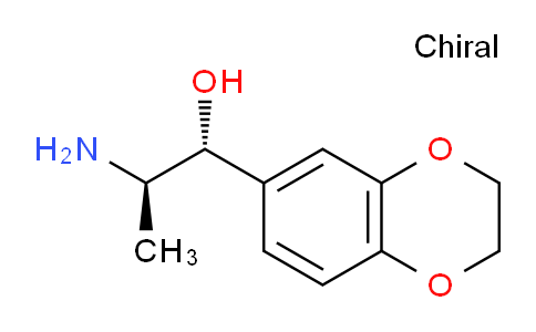 CAS No. 2138320-53-1, (1R,2R)-2-amino-1-(2,3-dihydro-1,4-benzodioxin-6-yl)propan-1-ol