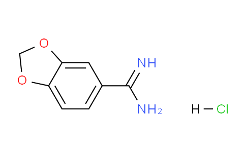 CAS No. 80531-15-3, Benzo[1,3]dioxole-5-carboxamidine hydrochloride