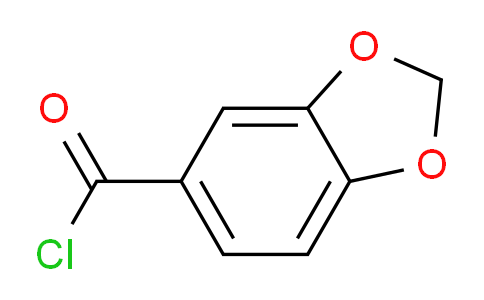 CAS No. 25054-53-9, 1,3-Benzodioxole-5-carbonyl chloride
