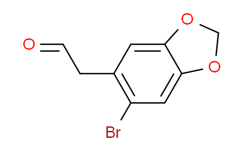 CAS No. 889115-21-3, (6-Bromo-benzo[1,3]dioxol-5-yl)-acetaldehyde