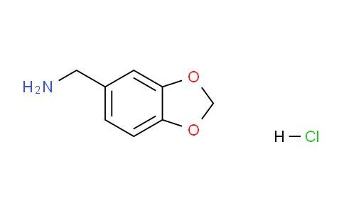 CAS No. 2620-49-7, Benzo[d][1,3]dioxol-5-ylmethanamine hydrochloride