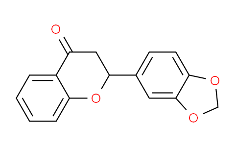 CAS No. 54401-46-6, 2-(Benzo[d][1,3]dioxol-5-yl)chroman-4-one