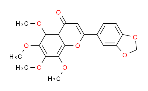 MC751002 | 3162-42-3 | 2-(Benzo[d][1,3]dioxol-5-yl)-5,6,7,8-tetramethoxy-4H-chromen-4-one