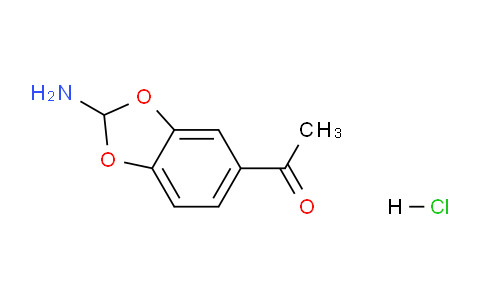 CAS No. 38061-34-6, 1-(2-Aminobenzo[d][1,3]dioxol-5-yl)ethanone hydrochloride