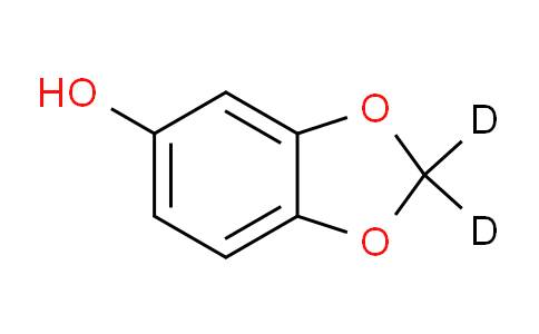 CAS No. 923932-05-2, 2,2-dideuterio-1,3-benzodioxol-5-ol