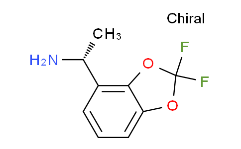 CAS No. 1213203-92-9, (1R)-1-(2,2-difluoro-1,3-benzodioxol-4-yl)ethanamine