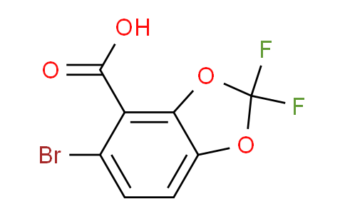 CAS No. 334778-43-7, 5-bromo-2,2-difluoro-1,3-benzodioxole-4-carboxylic acid