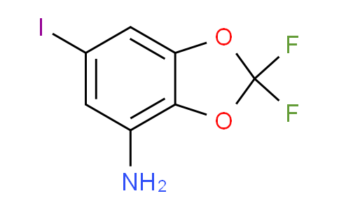CAS No. 2231233-80-8, 2,2-difluoro-6-iodo-1,3-benzodioxol-4-amine