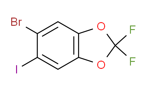 CAS No. 1770849-53-0, 5-bromo-2,2-difluoro-6-iodo-1,3-benzodioxole