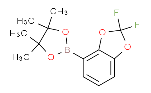 CAS No. 1628572-83-7, 2-(2,2-difluoro-2H-1,3-benzodioxol-4-yl)-4,4,5,5-tetramethyl-1,3,2-dioxaborolane