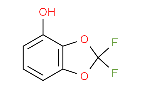 CAS No. 126120-86-3, 2,2-difluoro-2H-1,3-benzodioxol-4-ol