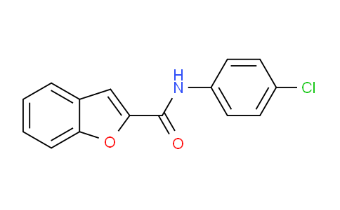 CAS No. 92426-52-3, N-(4-Chlorophenyl)benzofuran-2-carboxamide