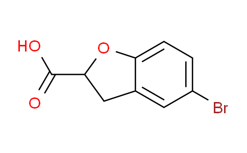CAS No. 885069-03-4, 5-Bromo-2,3-dihydrobenzofuran-2-carboxylic acid