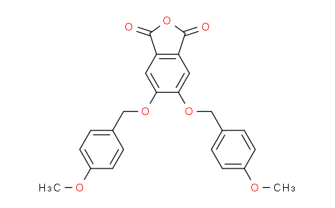 CAS No. 1609071-04-6, 5,6-bis((4-methoxybenzyl)oxy)isobenzofuran-1,3-dione