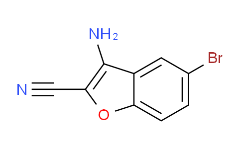 CAS No. 636992-54-6, 3-amino-5-bromobenzofuran-2-carbonitrile
