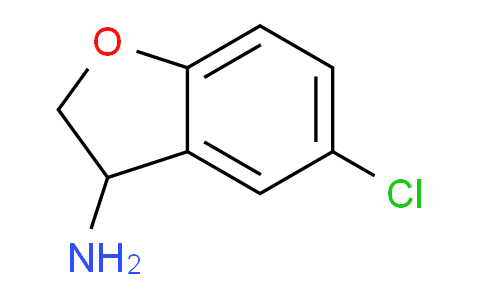 CAS No. 769-21-1, 5-chloro-2,3-dihydrobenzofuran-3-amine
