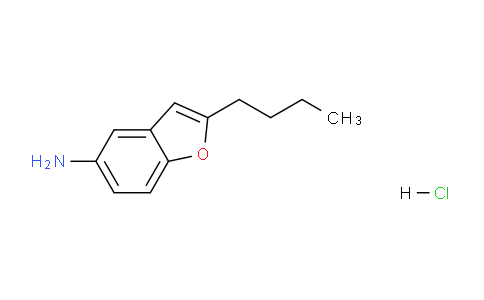CAS No. 526196-90-7, 2-butylbenzofuran-5-amine hydrochloride