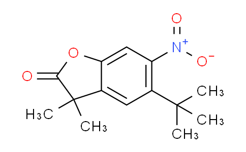 CAS No. 1246213-39-7, 5-(tert-butyl)-3,3-dimethyl-6-nitrobenzofuran-2(3H)-one