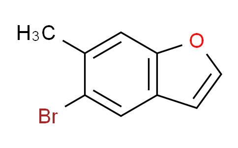 CAS No. 219736-06-8, 5-bromo-6-methylbenzofuran