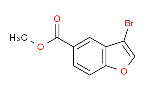 CAS No. 501892-90-6, methyl 3-bromobenzofuran-5-carboxylate