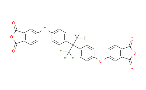 CAS No. 61778-79-8, 5,5'-(((perfluoropropane-2,2-diyl)bis(4,1-phenylene))bis(oxy))bis(isobenzofuran-1,3-dione)