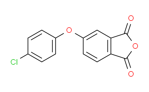 CAS No. 63196-10-1, 5-(4-chlorophenoxy)isobenzofuran-1,3-dione