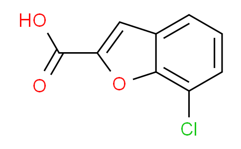 CAS No. 63558-84-9, 7-Chlorobenzofuran-2-carboxylic acid