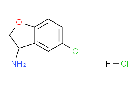 CAS No. 669-45-4, 5-Chloro-2,3-dihydro-benzofuran-3-ylamine hydrochloride