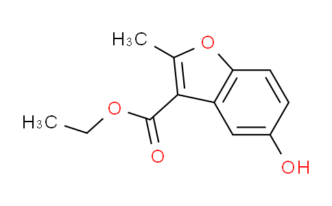 CAS No. 7287-40-3, Ethyl 5-hydroxy-2-methyl-1-benzofuran-3-carboxylate