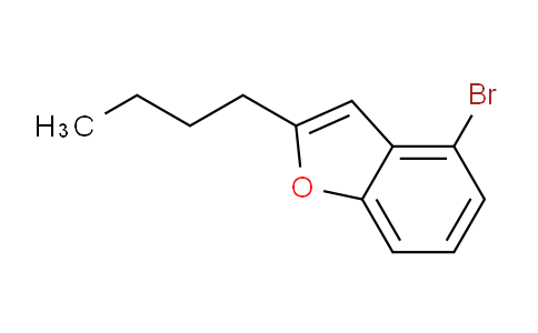CAS No. 863870-93-3, 4-bromo-2-butylbenzofuran