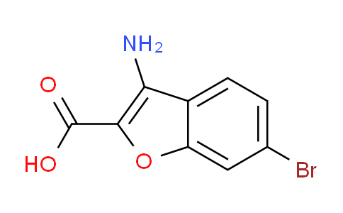 CAS No. 887246-19-7, 3-amino-6-bromobenzofuran-2-carboxylic acid