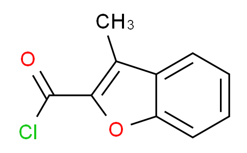 CAS No. 2256-86-2, 3-Methyl-benzofuran-2-carbonyl chloride