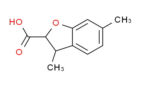 CAS No. 41910-92-3, 3,6-dimethyl-2,3-dihydrobenzofuran-2-carboxylic acid
