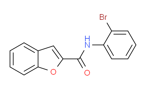 CAS No. 462094-73-1, N-(2-bromophenyl)benzofuran-2-carboxamide