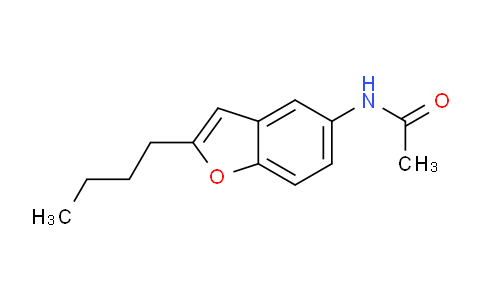 CAS No. 526196-92-9, N-(2-butylbenzofuran-5-yl)acetamide