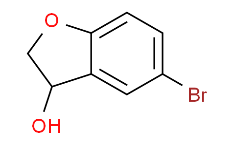 CAS No. 5590-43-2, 5-bromo-2,3-dihydrobenzofuran-3-ol