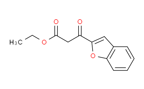 CAS No. 78917-44-9, Ethyl 3-(benzofuran-2-yl)-3-oxopropanoate