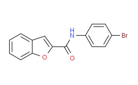 CAS No. 92425-10-0, N-(4-Bromophenyl)-1-benzofuran-2-carboxamide