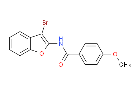 CAS No. 1277175-87-7, N-(3-bromobenzofuran-2-yl)-4-methoxybenzamide