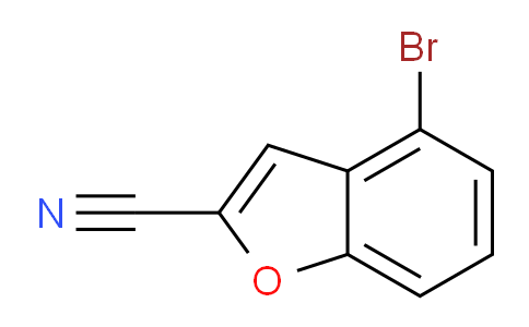 CAS No. 1430229-79-0, 4-bromobenzofuran-2-carbonitrile