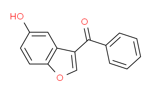 CAS No. 17249-62-6, (5-Hydroxy-1-benzofuran-3-yl)(phenyl)methanone
